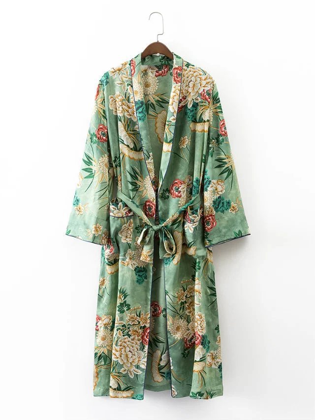 2019 Vintage Floral Long Sleeve Sun Protection Cardigan