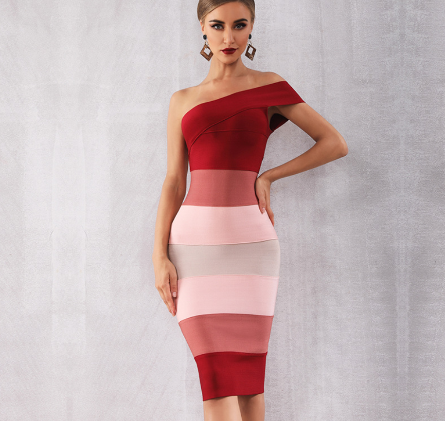 Strap Dress, Sexy Bandage Dress, Women's Dress