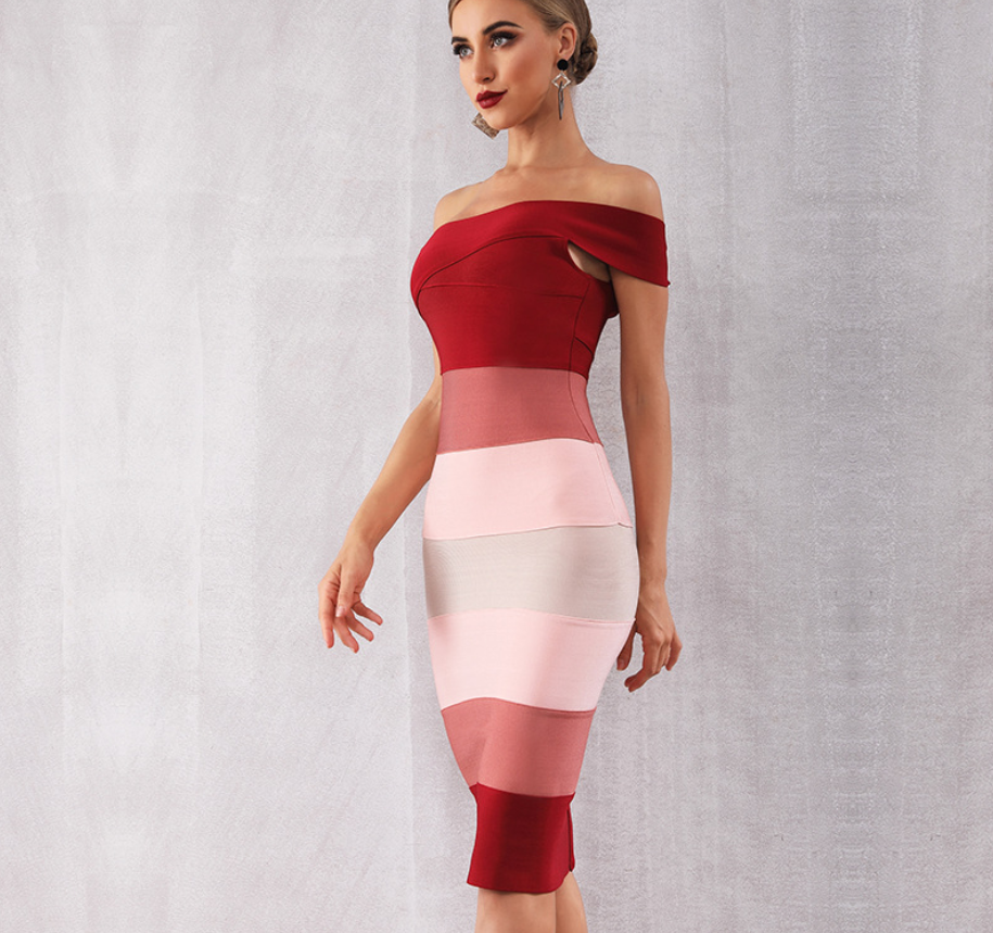 Strap Dress, Sexy Bandage Dress, Women's Dress