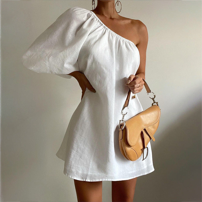 Loose Short Dress for Women's Fashion